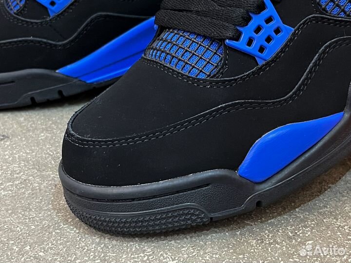 Nike Air Jordan 4 Retro Black Game Royal