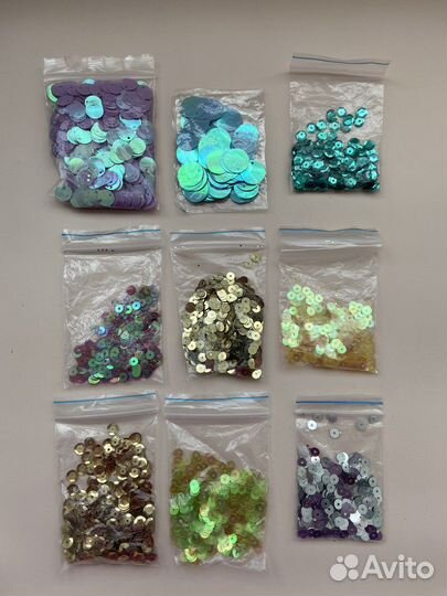 Пайетки Бисер Камни Фурнитура