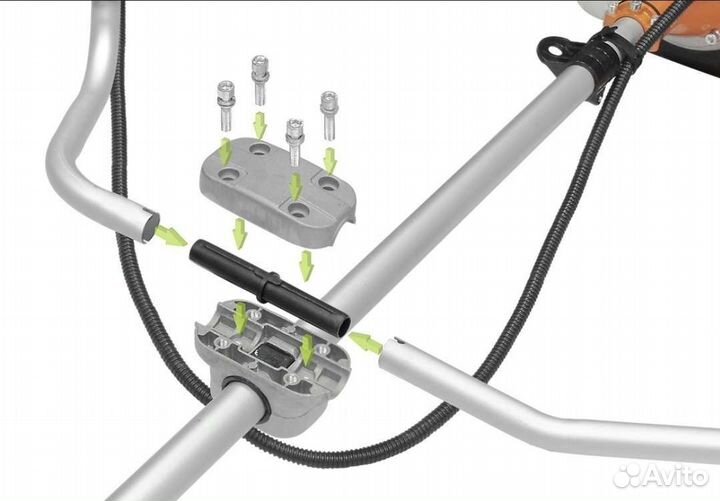 Коса бензиновая Carver 900Вт