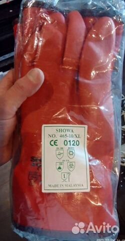 Перчатки с вкладышами showa