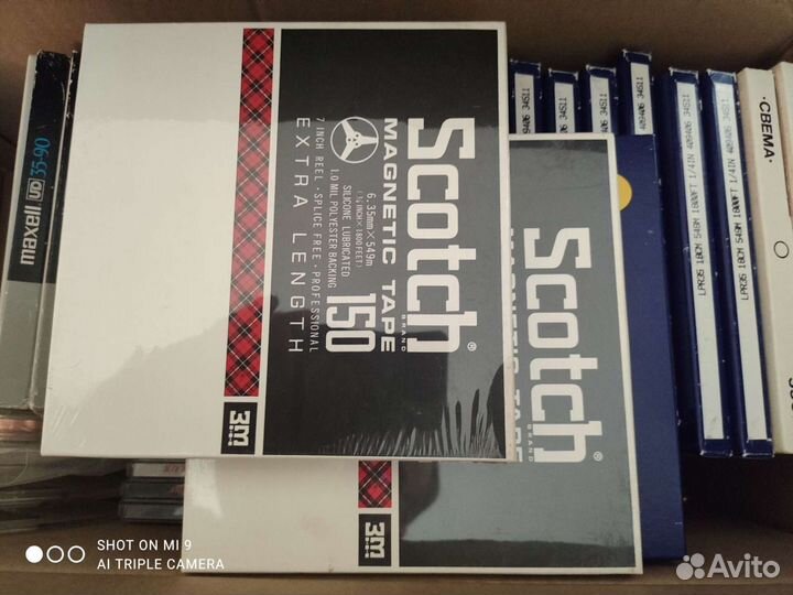 Магнитная пленка maxell, RMG, scotch