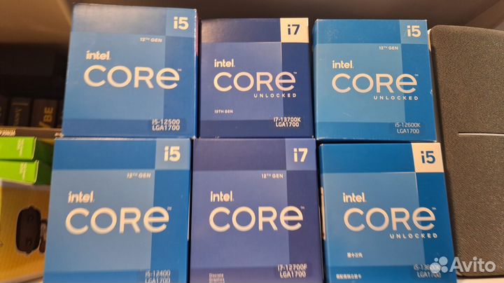 Процессоры Intel Core i5 / i7, AMD 7600X / 7900X