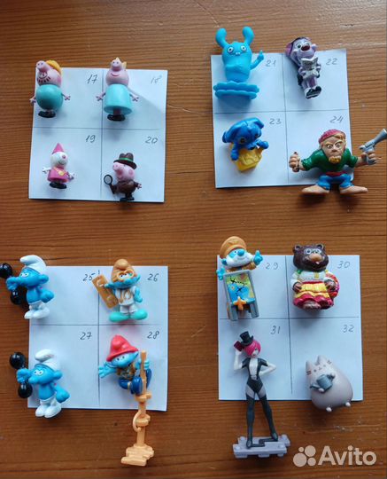 Игрушки из киндера