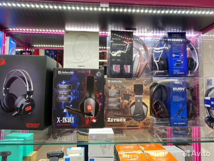Гарнитуры и наушники (Прайс)