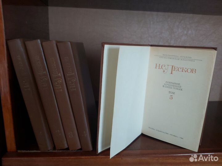 Лесков Н.С. в 5 томах