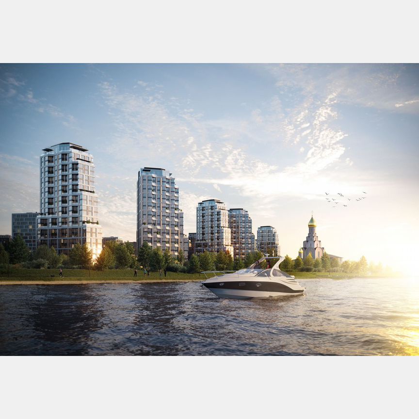 3-к. квартира, 84,9 м², 2/22 эт.