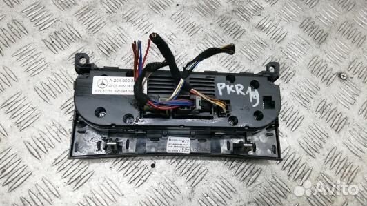 Блок управления печки и климат-контроля mercedes b