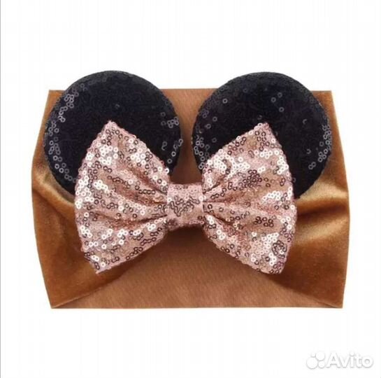 Повязка на голову с ушками