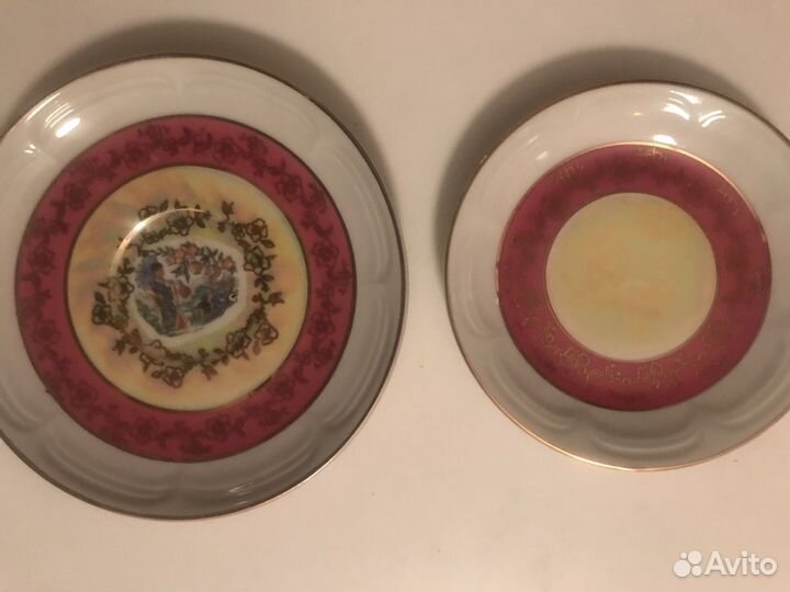 Чайная пара фарфор времен СССР