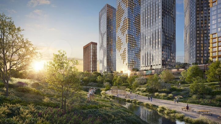 Квартира-студия, 22,9 м², 6/54 эт.