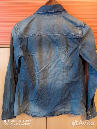 Джинсовая рубашка