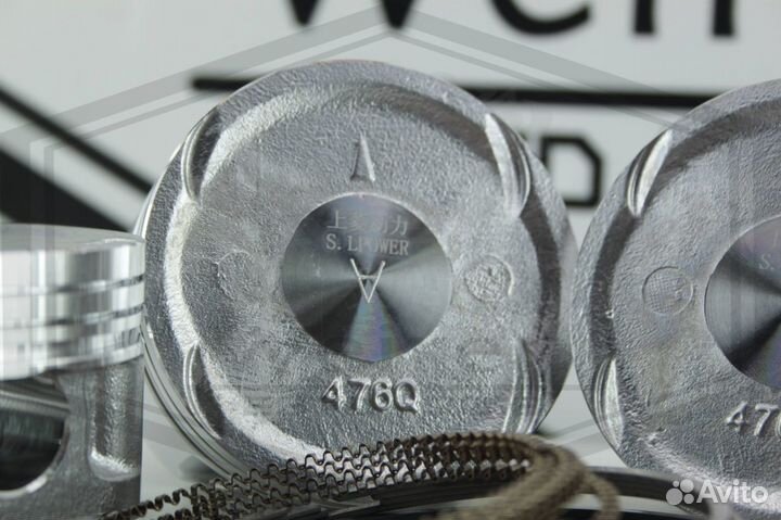 Поршень Byd F3 4g18 4g15s Комплект с кольцами