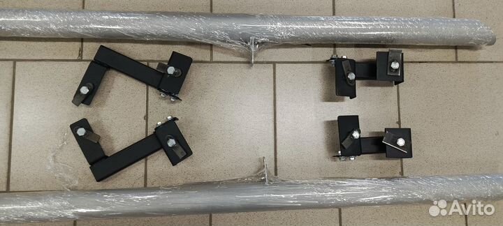 Защита порогов LADA Largus d63 Снежка