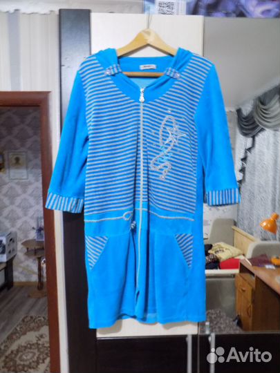 Халат велюровый