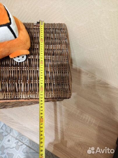 Ящик для хранения со съёмным чехлом и машинкой