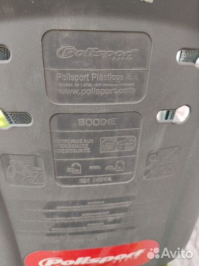 Детское велокресло Polisport