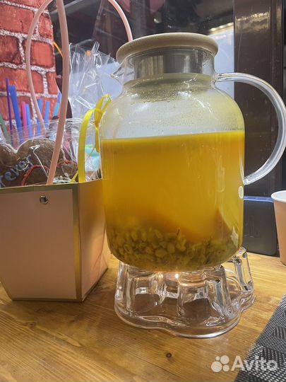 Чайник стеклянный заварочный