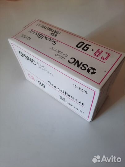 Новые аудио компакт-кассеты Sound Breeze CR90