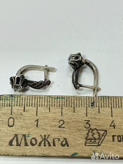 Серьги СССР 875