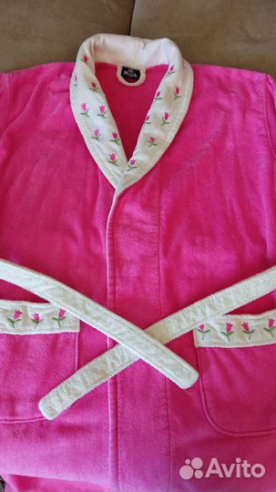 Халат махровый женский