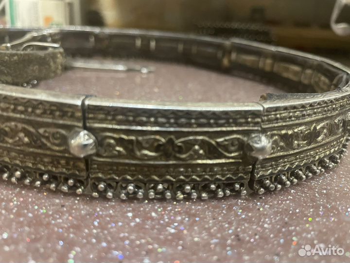 Пояс серебро 84 пробы