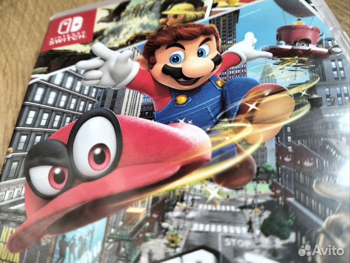 Super mario odyssey картридж