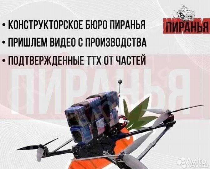 Квадpoкоптеp fрv Пиpaнья 7 и 10 ''