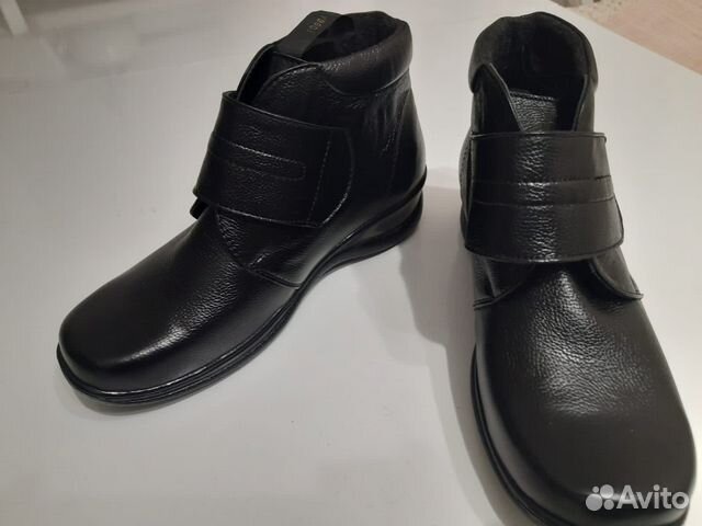 Мокасины ортопедические кожаные новые