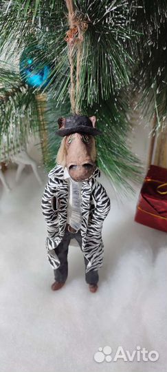 Ватная Игрушка Конь