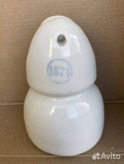 Телеграфный изолятор Сименс и Гальске 1874г