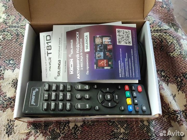 Тв приставка selenga Т81D