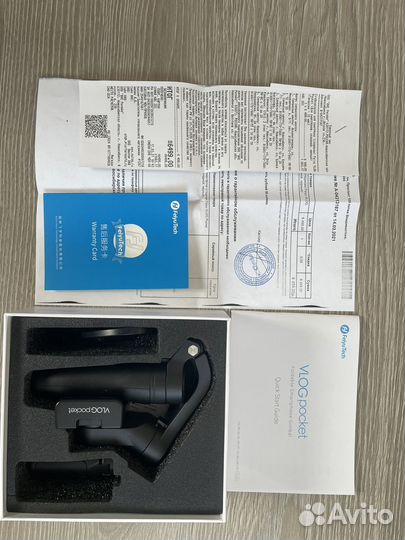 Трехосевой стабилизатор Feiyu vlog Pocket