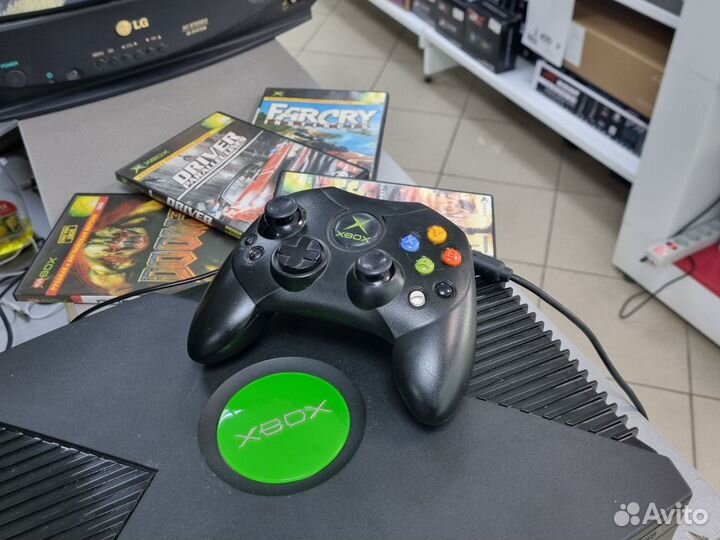 Xbox original + игры