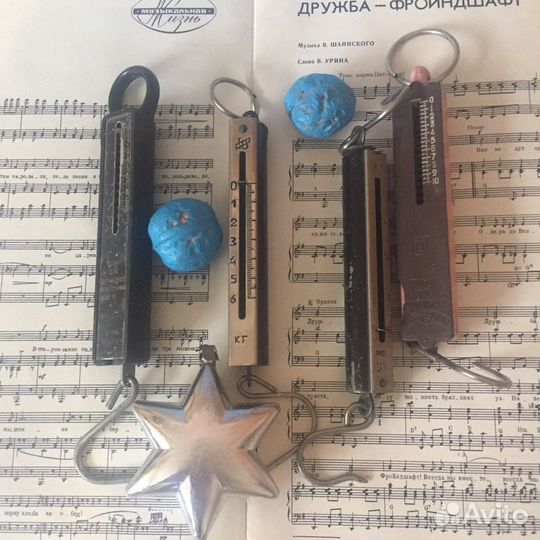 СССР. Нож д/художественной нарезки томатов.Безмены