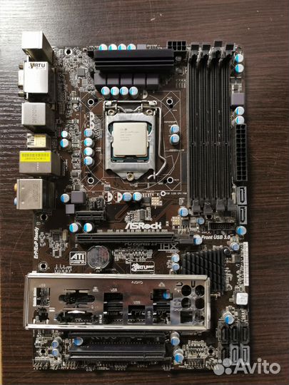 Мат. плата Asrock H77 Pro4/MVP+I5 3450
