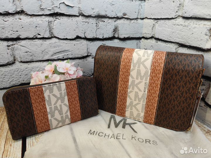 Сумка Michael Kors коричневая