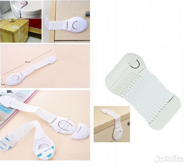 Защелки, Стопперы, Уголки для острых краев. Новые