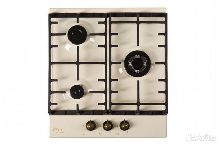 Газовая варочная панель Oasis P-3MRT (B)