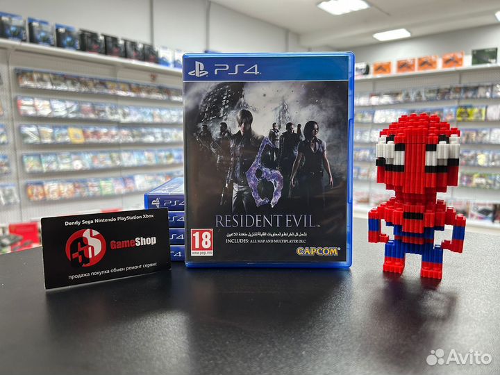 Диск Resident Evil 6