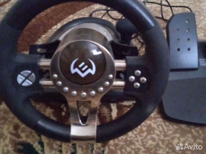 Игровой руль с педалями, sven GC-W700