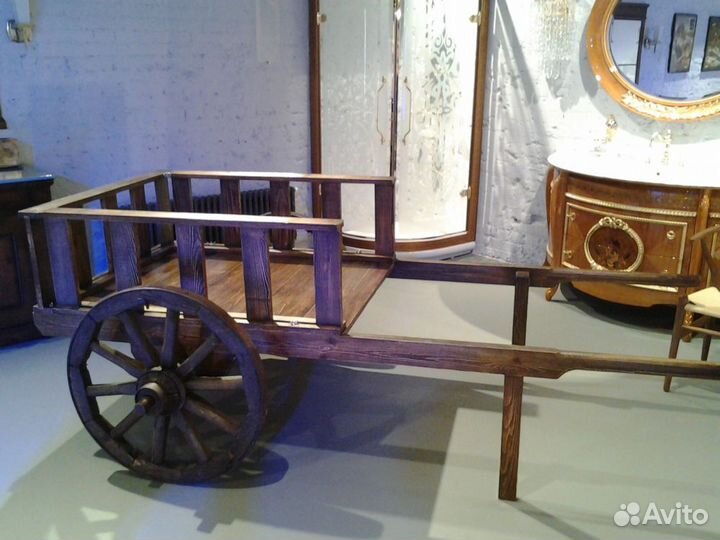 Аренда старинной русской телеги (повозки) №1