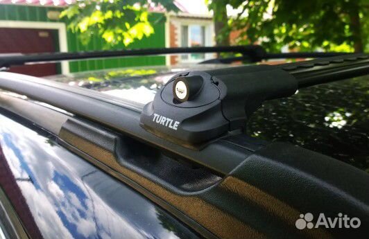 Багажник на рейлинги с просветом turtle AIR 1
