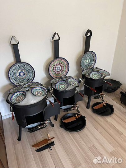 Казан чугунный