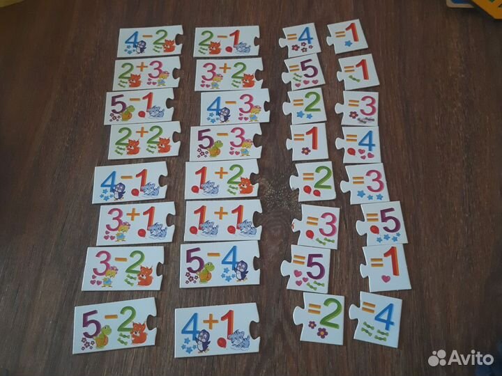 Развивающая игра считалочка, счёты деревянные