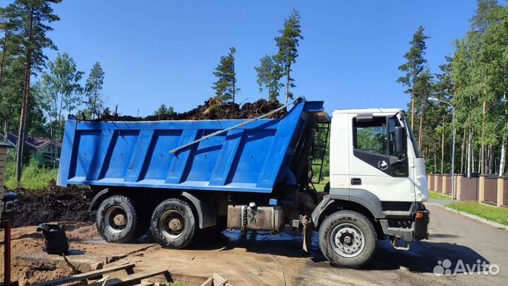 Песок, щебень, отсев, земля, грунт