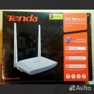 WI-FI роутер Tenda D301
