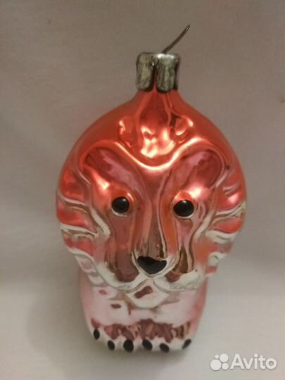 Елочные игрушки СССР Лев