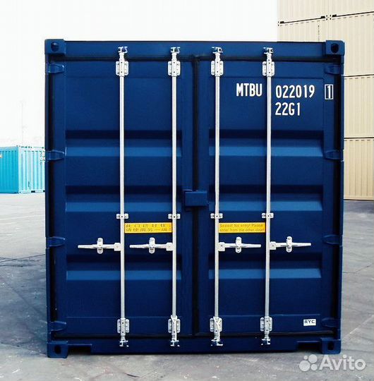 Морские и сухопутные контейнеры 20 футов, 20 Double door container