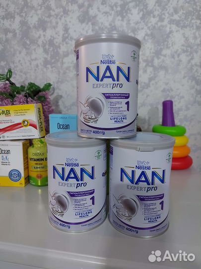 Смесь гипоаллергенная NAN 1