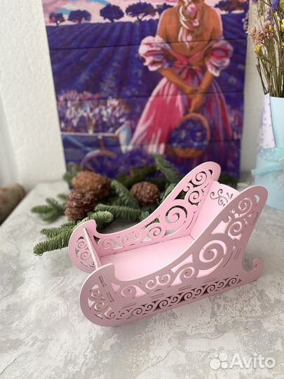 Новогодние сани